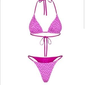 Fendi x SKIMS Reversible Two-Piece Swimsuit